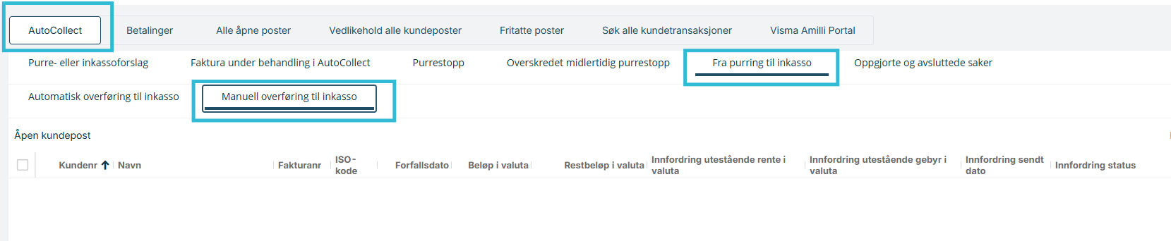 inkassoliste uten automatikk 2