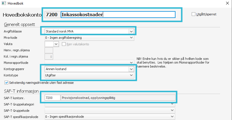 inkassokostnader